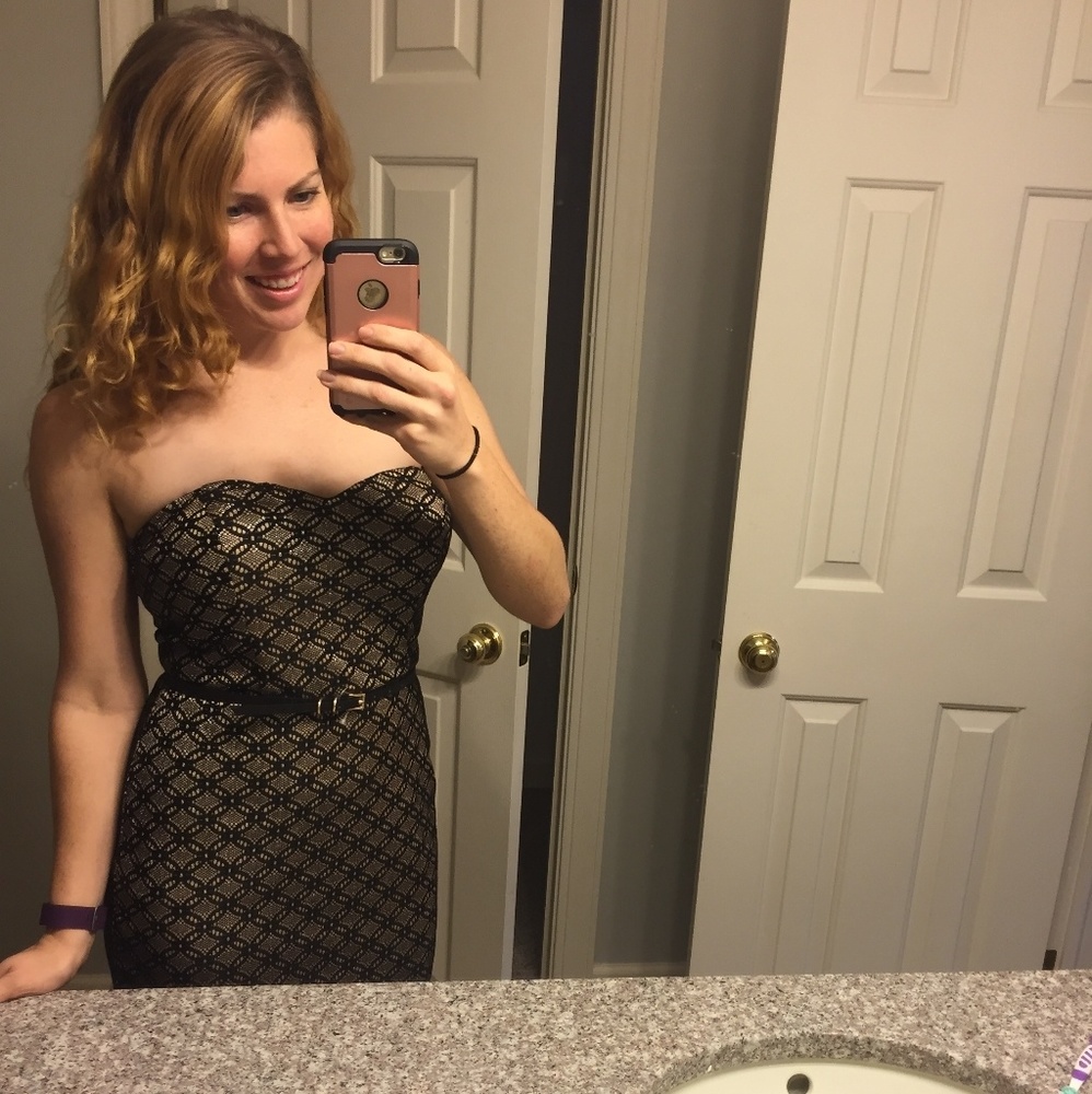 Maurices Strapless Party Dress